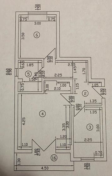 Apartament cu 2 camere decomandat în Dobroești