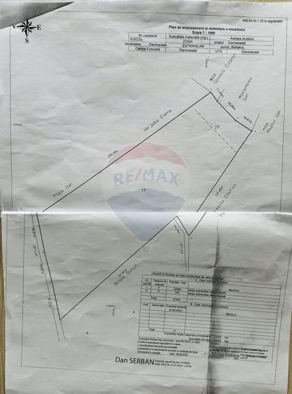 Teren Construcții intravilan de 65313 mp, în Est