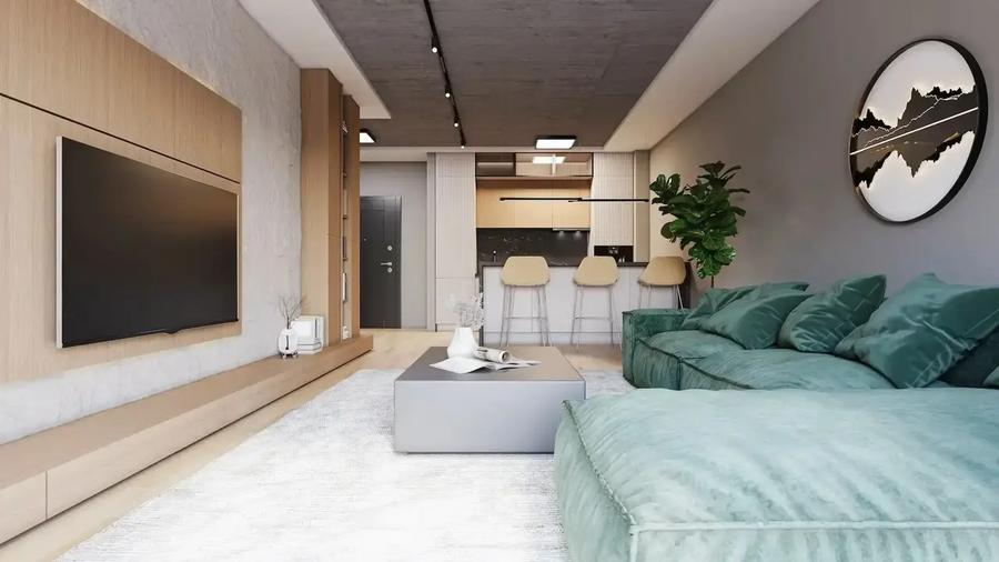 Apartament de Lux cu 2 Camere, Vedere Panoramică, North Beri - 4