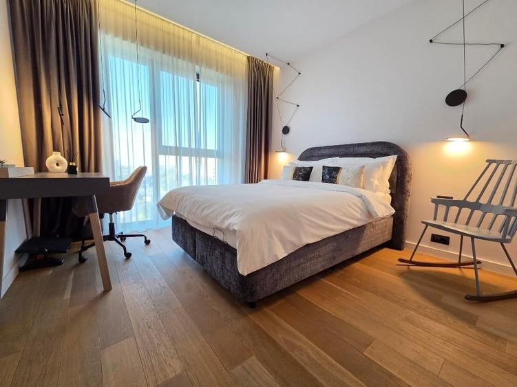 Apartament cu 3 camere decomandat, mobilat în Herăstrău