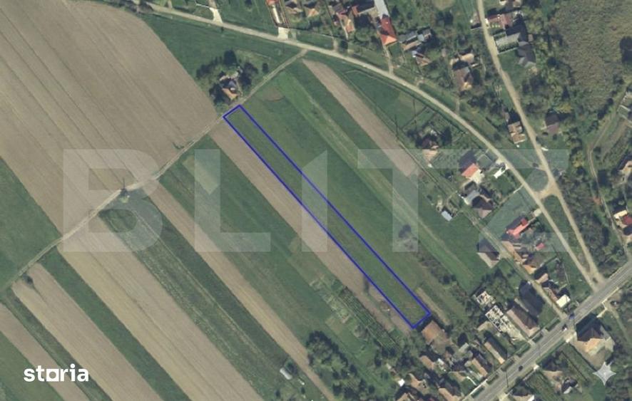 Teren de 3600 mp, în Ardud
