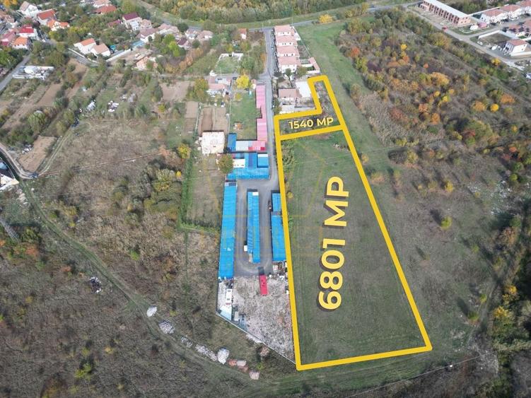 Teren Construcții intravilan de 8340 mp, în Plopi