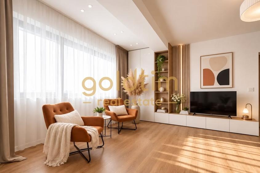 Apartament cu 2 camere decomandat, mobilat în Pipera