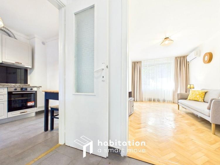 Apartament cu 2 camere semidecomandat, mobilat în Central