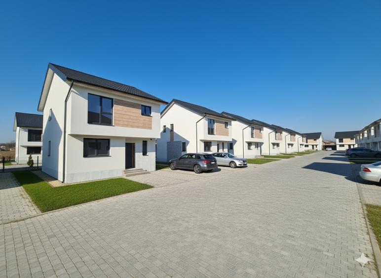 Casă individuală cu 4 camere cu Teren 240 Mp în Odăi