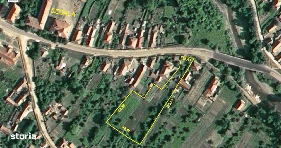 Teren de 3452 mp, în Stremț