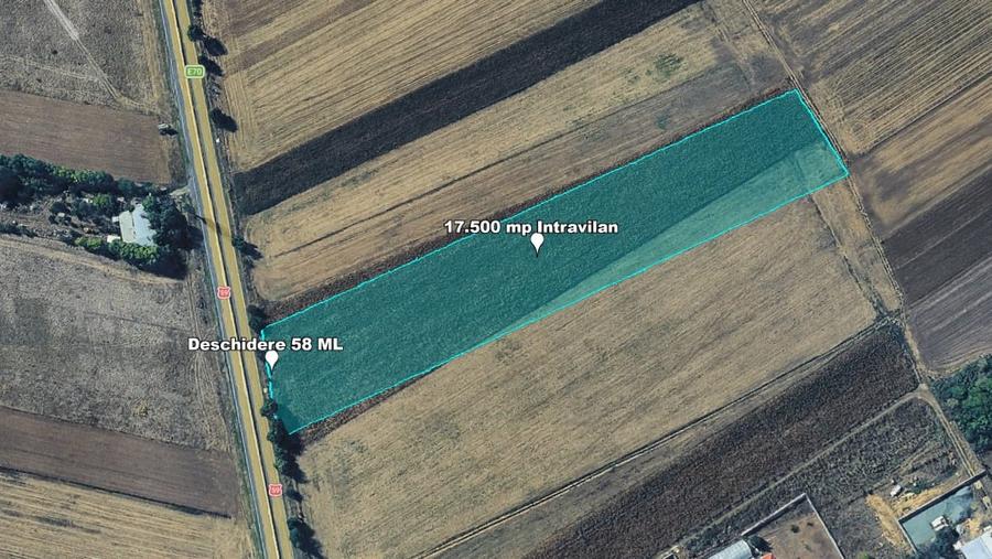 Teren Construcții intravilan de 17500 mp, în Șag