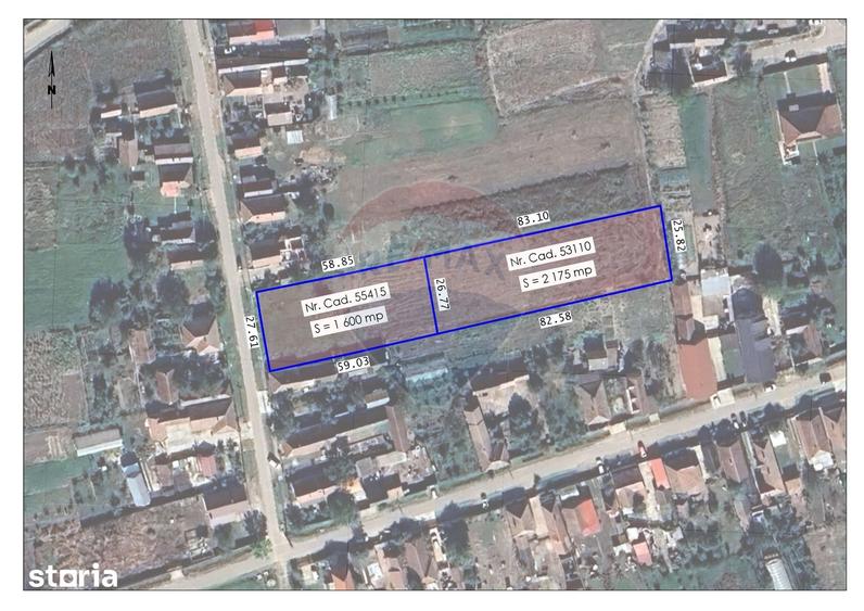 Teren de 3775 mp, în Cefa