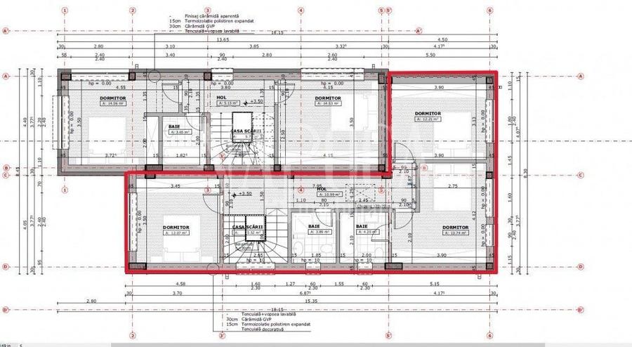 Duplex cu 5 camere cu Canalizare în Andrei Mureșanu