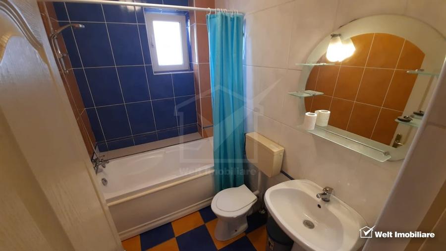 Apartament cu 3 camere semidecomandat, mobilat în Zorilor
