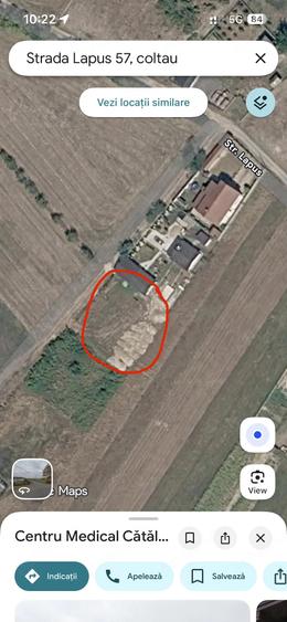 Teren de 800 mp, în Central