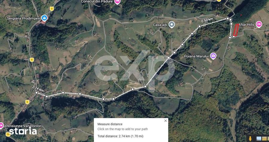 PANORAMA POIANA MARULUI | Teren cu potential de dezvoltare zona Afte - 6