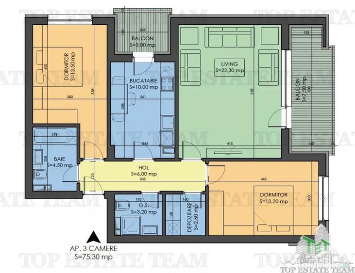 Apartament 3 camere 86mp bloc nou Prelungirea Ghencea - 15