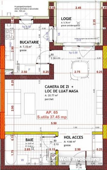 Garsonieră decomandată în Florești