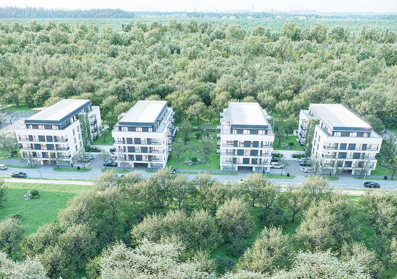 Apartament cu 2 camere semidecomandat în Baciu