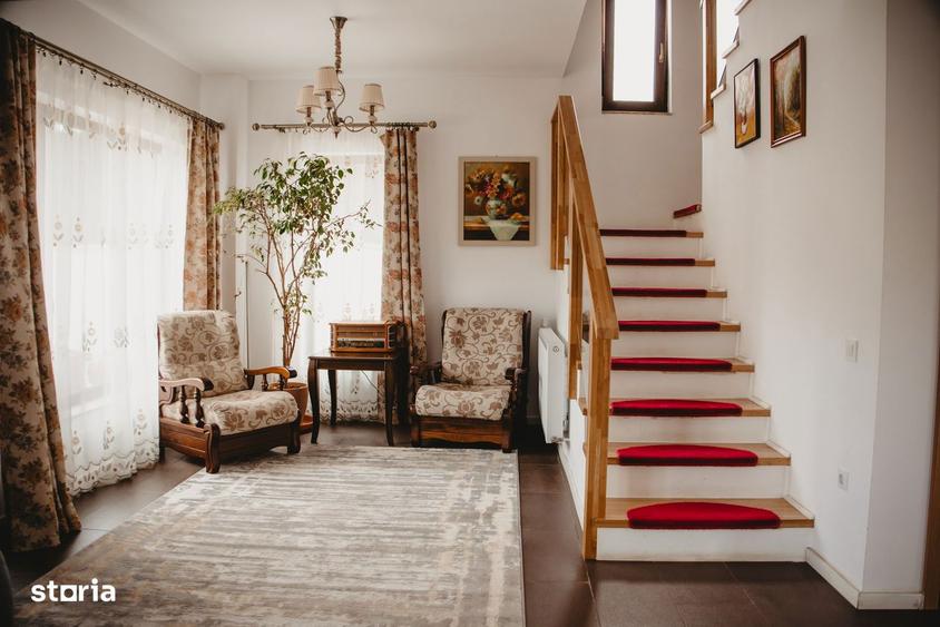 Casa individuala de vanzare | 4 camere | 3 bai | Teren 565 mp - 16