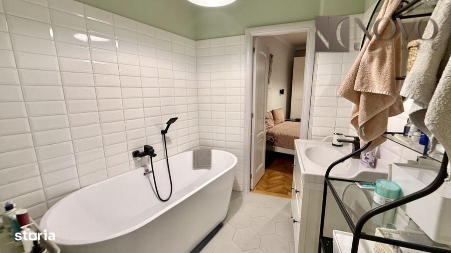 Apartament cu 2 camere semidecomandat, mobilat în Calea Victoriei