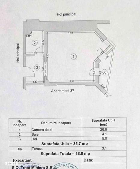 Apartament în Nord