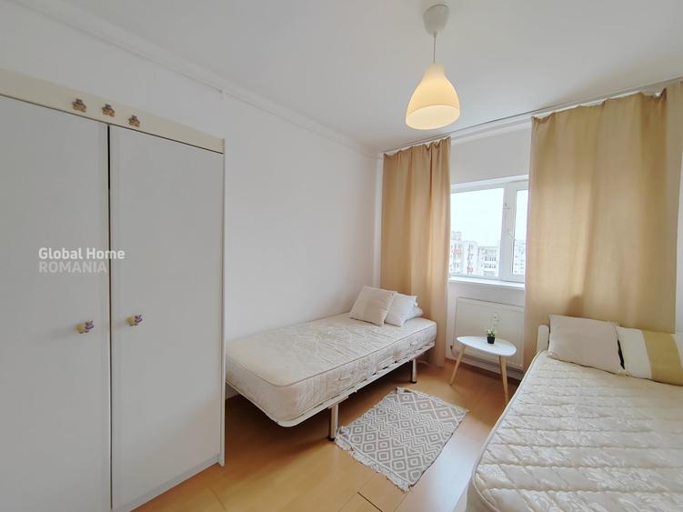 Apartament cu 3 camere decomandat, mobilat în Tineretului