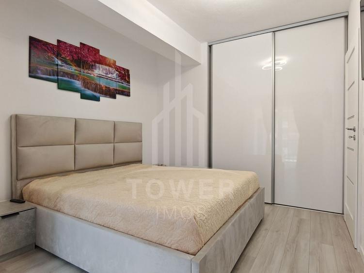 Apartament cu 3 camere decomandat, mobilat în Exterior Vest