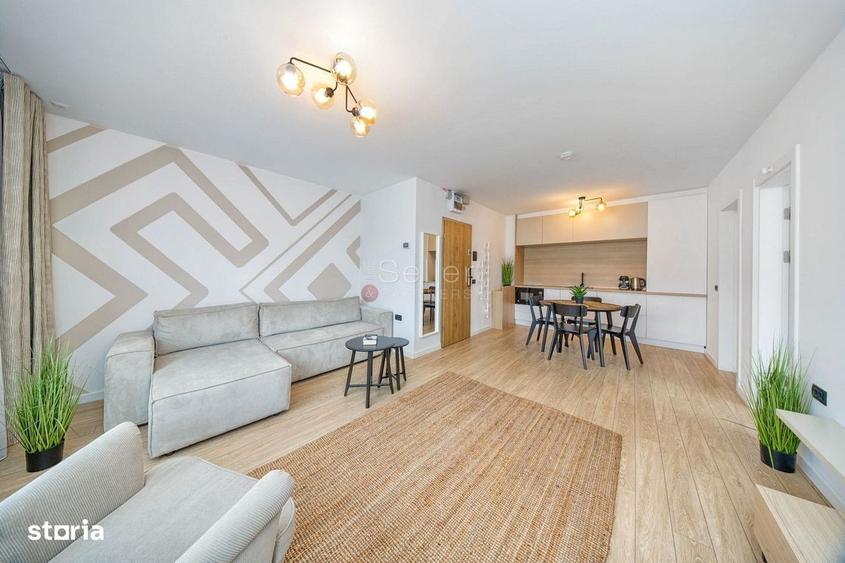 Apartament cu 2 camere, mobilat în Poiana Brașov