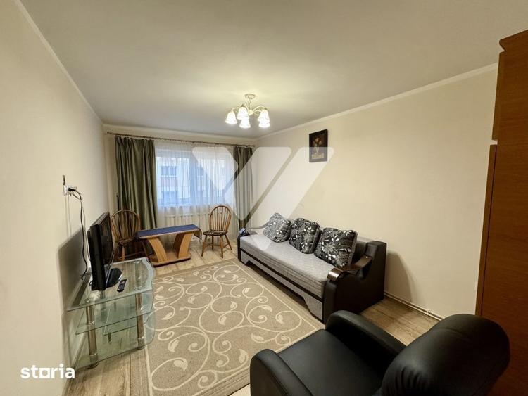 Apartament cu 2 camere decomandat, mobilat în Valea Aurie