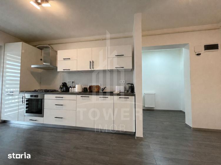 Apartament cu 2 camere semidecomandat în Central