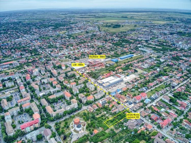 Teren Construcții intravilan de 1242 mp, în Girocului
