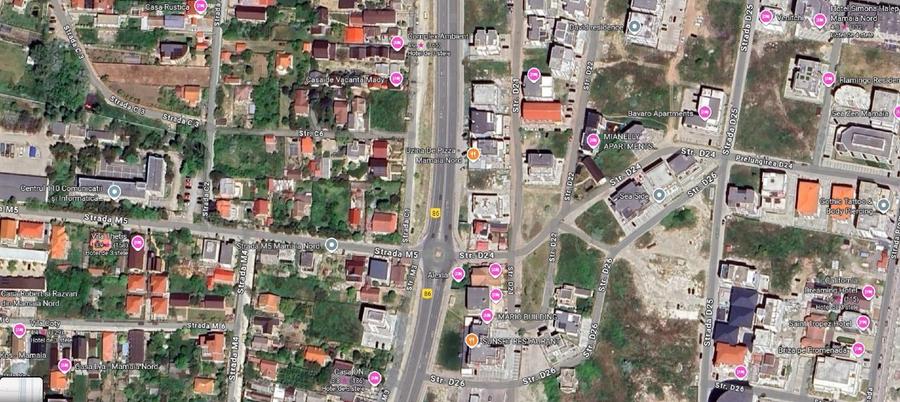 Teren Construcții intravilan de 615 mp, în Nord