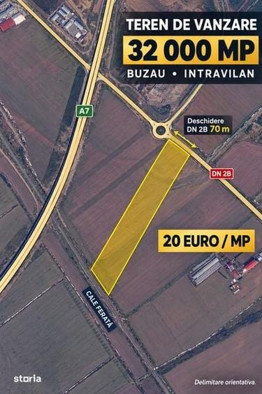 Teren de 32000 mp, în Central