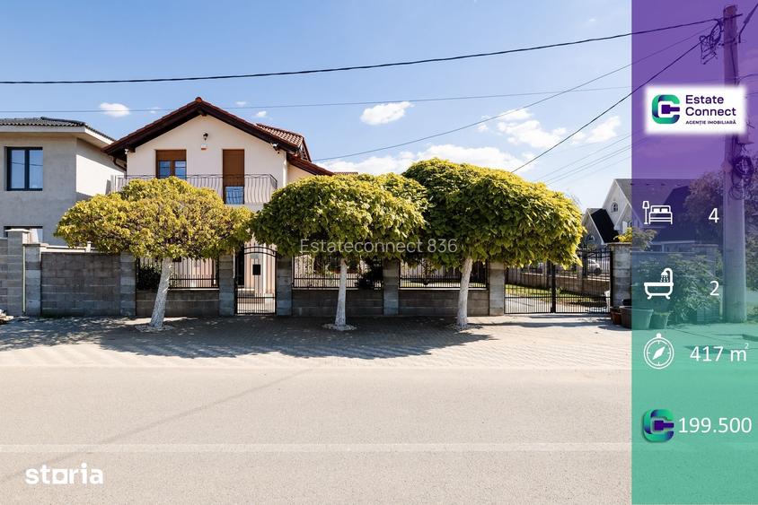 Casa moderna cu etaj, teren 417 mp - Vladimirescu, Tineretului