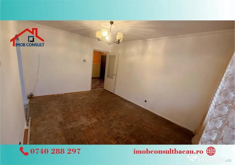 Apartament cu 3 camere semidecomandat în Zimbru