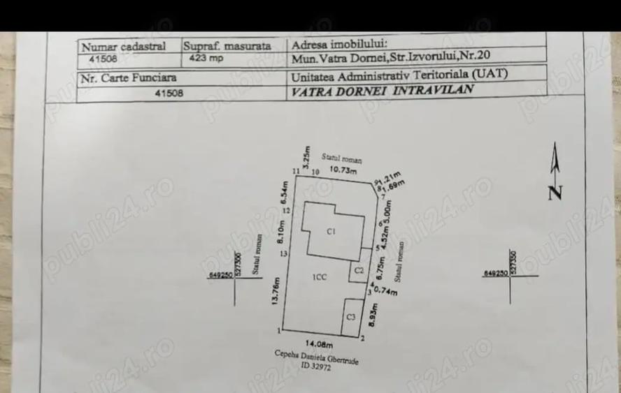 Casă cu 6 camere în Central