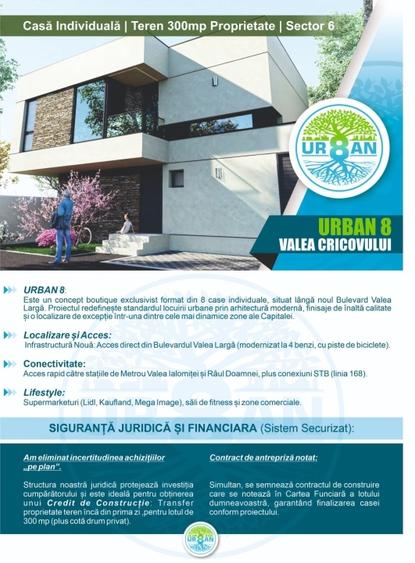 Casă individuală cu 5 camere cu Teren 300 Mp în Drumul Taberei