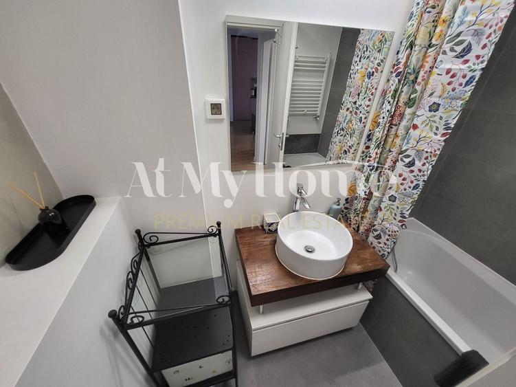 Apartament cu 2 camere semidecomandat, mobilat în Herăstrău