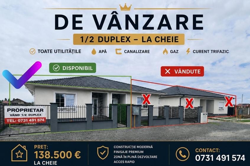 Casă cu 2 camere în Șag