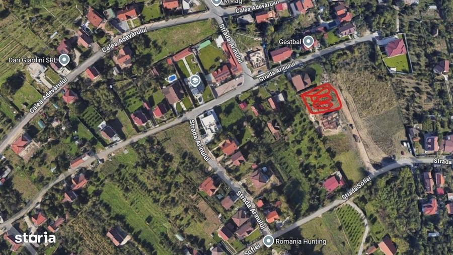 Teren de 985 mp, în Spitalul Județean