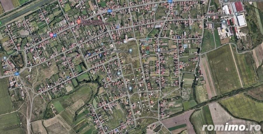 Teren de 419 mp, în Utvin
