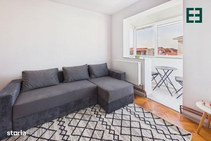 Apartament cu 2 camere, mobilat în Soarelui