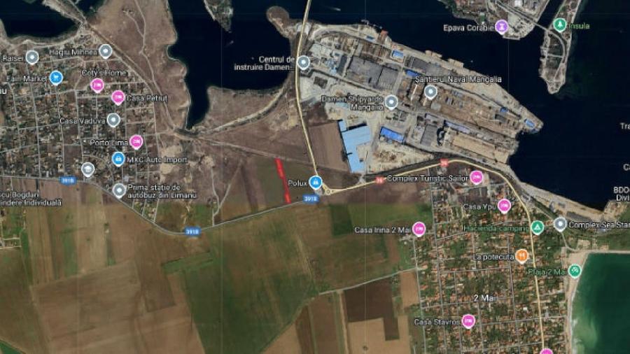 Teren agricol extravilan de 550 mp, în Limanu