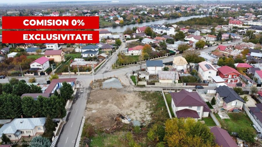 Teren Construcții intravilan de 1269 mp, în Ștefăneștii de Jos