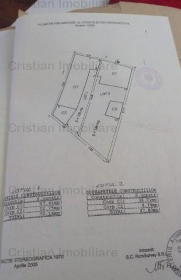 Teren intravilan de 236 mp, în Chercea