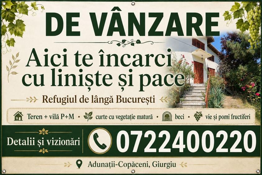 Casă individuală cu 5 camere cu Canalizare în Nord