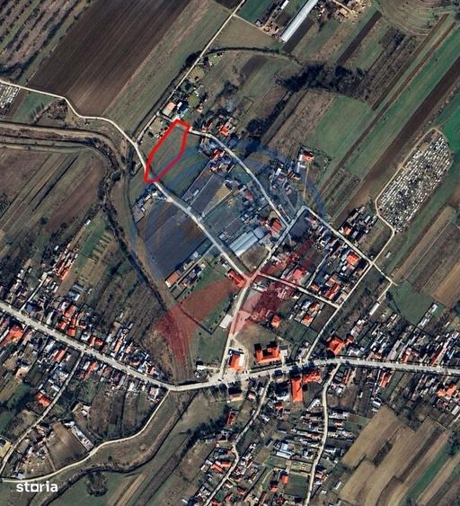 Teren intravilan de vanzare Pielesti Central | 1.050 mp | Teren intr - 2