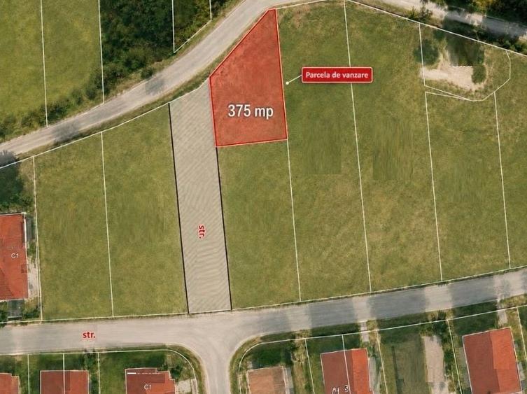 Teren Construcții intravilan de 375 mp, în Iris