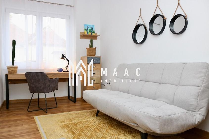 Apartament cu 4 camere nedecomandat, mobilat în Central