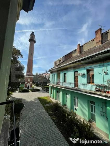 Apartament cu 2 camere semidecomandat, mobilat în Central
