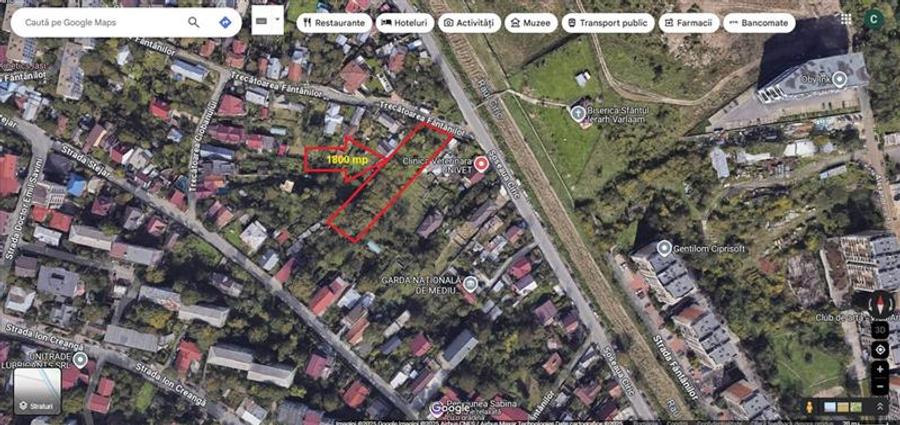 Teren intravilan de 1800 mp, în Tătărași