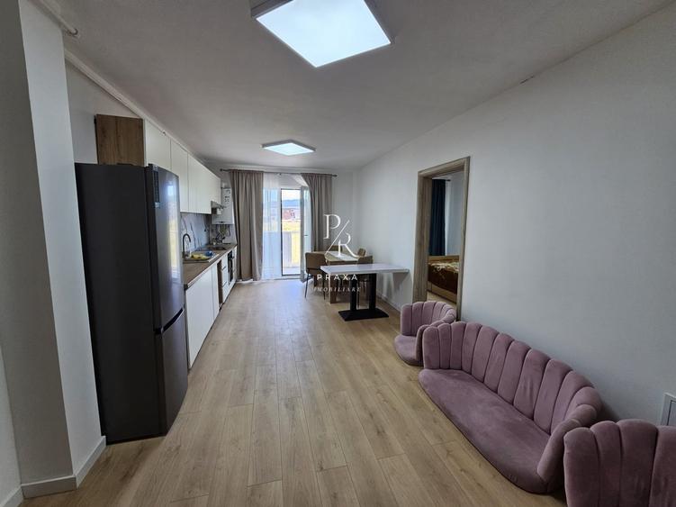 Apartament cu 2 camere semidecomandat, mobilat în Florești