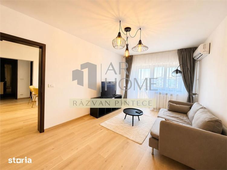 Apartament cu 2 camere decomandat, mobilat în Republicii